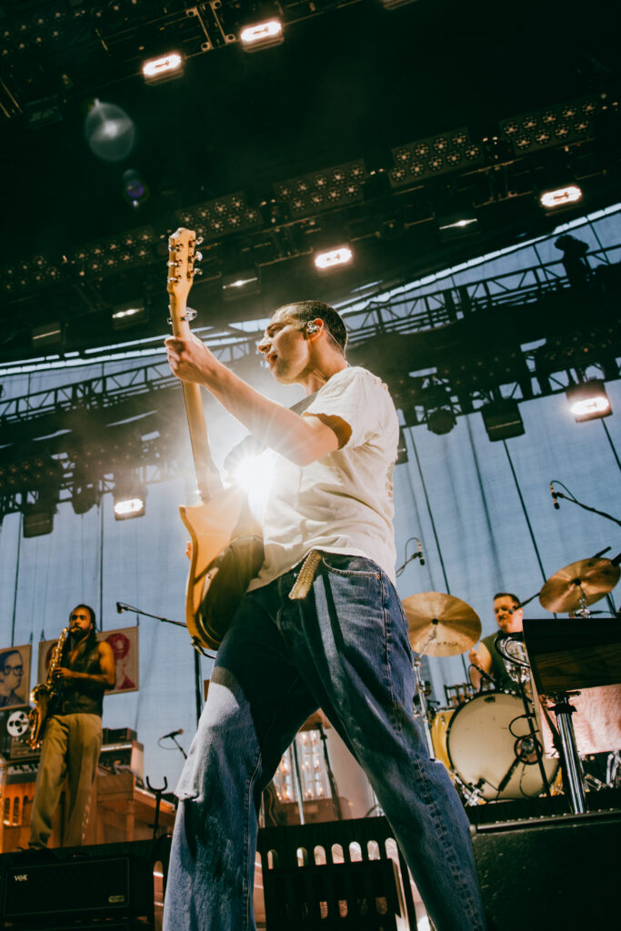 Bleachers brings their fifth studio album, “everyone for ten minutes,” to Jacobs Pavilion in Cleveland on the Bleachers Forever tour.